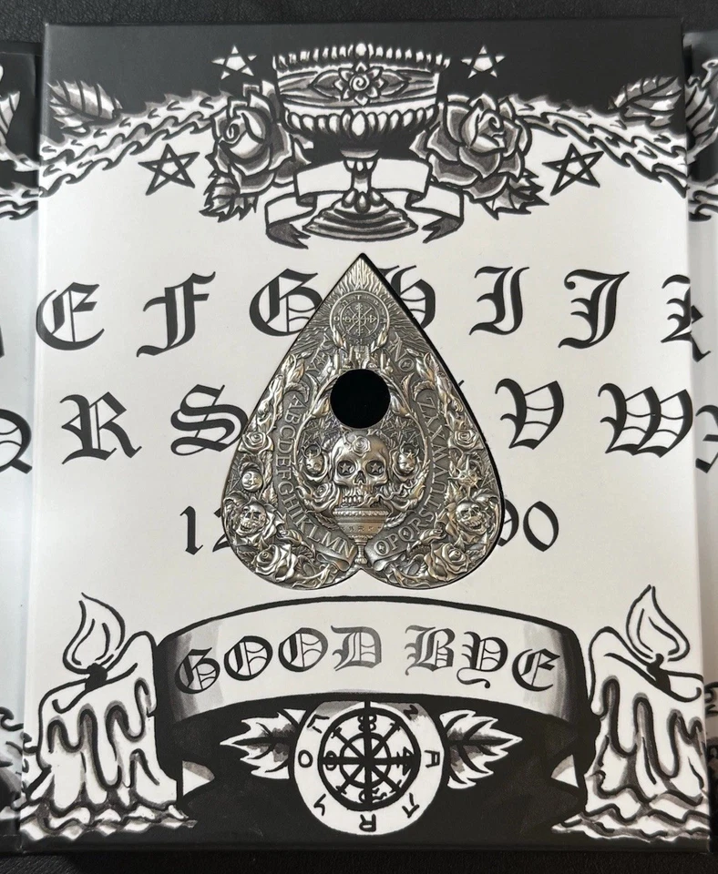 2025 2 Oz .999 Silver Cameroun 2000 Francs CFA Ouija Spirt Board Occult Coin!! - Image 1 of 4