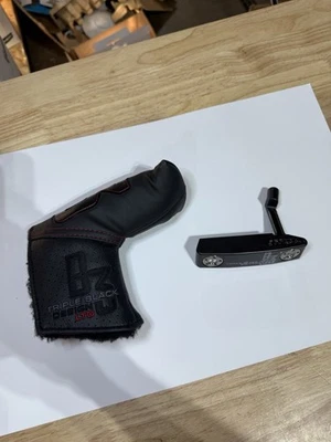 Scotty Cameron B3 Triple Negro LTD Newport 2 Cabezales Solo Derecha Nuevo - LEER Foto 1 de 4