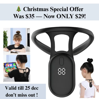 Smart Posture Corrector Back Support Trainer for Men & Women – USB Rechargeable - Image 1 of 4