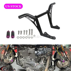 Highway Peg Crash Bar Engine Guard For Softail Fat Bob 114 FXFBS FXFB 2018-2024 - Bild 1 von 11