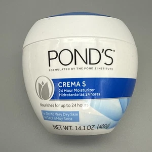 Pond's Crema S crema idratante viso nutriente per pelli da secche a molto secche 14,1 oz - Foto 1 di 3