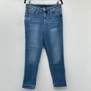 Royalty High-Rise Vintage Style Stretch Straight Leg Jeans Size 12 - Picture 1 of 5