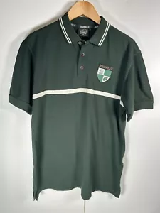 Bushmills Polo Shirt Mens Medium Green Irish Whiskey Official Merchandise Rugby - Picture 1 of 7