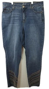 Style Co. Womens 14 Curvy Ankle Denim Jeans - Picture 1 of 11