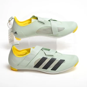 Adidas The Indoor Fahrradschuh grün & gelb - Herren Größe 11 (Damen 12) - GX1668 - Bild 1 von 16