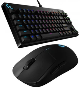 Logitech G PRO Wireless Mouse & G PRO Mechanical Keyboard Bundle - Mint - Picture 1 of 9