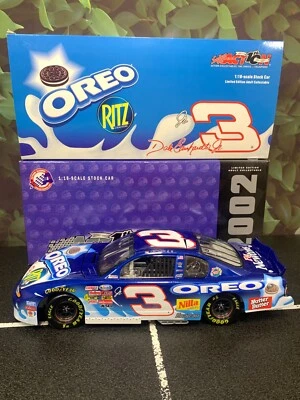 DIECAST ACTION #3 DALE EARNHARDT JR. OREO/RITZ 2002 MONTE CARLO 1:18 - Image 1 of 4