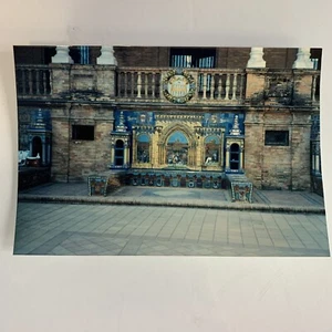 Foto real fotografía vintage color viaje internacional edificio ornamentado - Imagen 1 de 2
