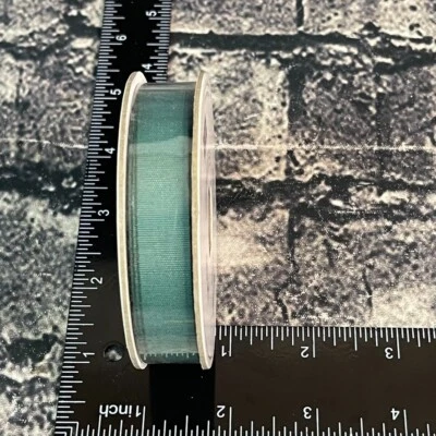 Stampin Up! TRANQUIL TIDE Finely Woven Ribbon 1/2" X 10 Yards 144136 - Image 1 of 4