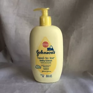 Johnson's Discontinued Head-To-Toe Baby Lotion 15 Oz (444 ml) - Picture 1 of 3