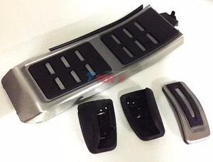 4pcs Manual DSG Foot Pedal Cover For AUDI A4 S4 RS4 A6 C7 Avant A5 S5 Q5 SQ5 LHD - Picture 1 of 1