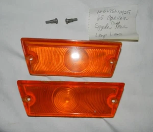 1965-69 Chevy Corvair Parking/Turn Signal Lenses 5956200-1 Rh 5956199-2 Lh - Picture 1 of 9