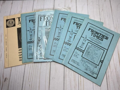 5 Vintage Frontier Times Magazines 1970s Reprints + 1 TAMS John Wesley Hardin - Image 1 of 4