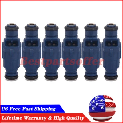 SET OF 6 FUEL INJECTORS Fits 2001-2002-2003 Ford Ranger 4.0L V6 0280156029 21lbs Foto 1 de 4