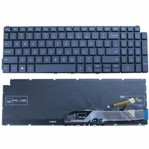 New Backlit Keyboard for Dell Inspiron P42E P88F P90F US Black - Afbeelding 1 van 2