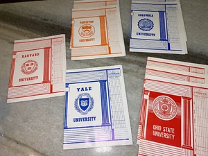 Rare Vintage Book Cover Covers Columbia Harvard Yale Princeton Ohio University ! - Picture 1 of 14