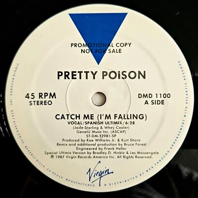 FREESTYLE - PRETTY POISON - CATCH ME (I'M FALLING) SPANISH ULTIMIX - PROMO ONLY - Изображение 1 из 4