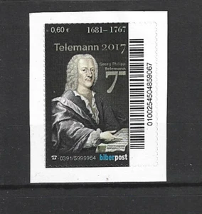 Biber Post Magdeburg Telemann 2017 - 1 Value ** - Picture 1 of 1