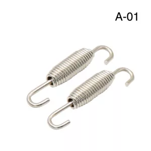 2PCS Motorcycle Stainless Steel Exhaust Mounting Spring - Picture 1 of 2