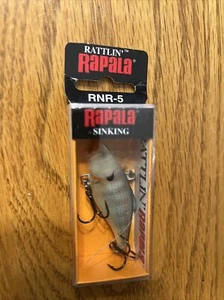 Rapala RNR-5 esca senza labbra argento blu 2"L NUOVO - Foto 1 di 1
