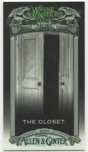 The Closet 2020 TOPPS ALLEN & GINTER Mini Where Monsters Live #MWML-3 - Picture 1 of 2