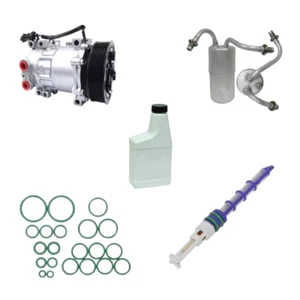 A/C Compressor Kit Fits Dodge Ram 1500 2500 3500 94-02 OEM SD7H15 KT553-4 - Picture 1 of 6