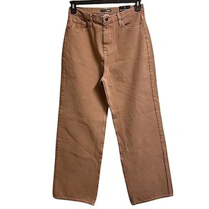 Fashion Nova Womens Size 7 Jeans Wide Leg Pants Boho Hippie Grunge New Baggy Y2K - Picture 1 of 11