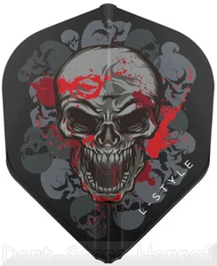 3 Dart Flights L-STYLE 'Ryan Searle', V2, L3 EZ, Black - Picture 1 of 1