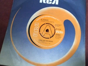 AL STEWART Song on the radio 7" Promo 1970s POP Folk - Picture 1 of 2