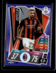 2020-21 Topps Chrome Match Attax #144 Samuel Castillejo /299 Purple Refractor  - Picture 1 of 2