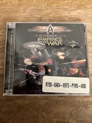 Star Trek Starfleet Command Volume 11 Empires At War Video Game Pc CD-ROM  - Image 1 of 4