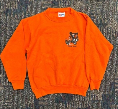 Sudadera De Colección Tiger Cubs BSA Boy Scouts Juventud M 10-12 Cub Scouts Naranja EE. UU. Foto 1 de 4