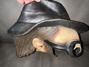 Blues Brothers Mask Vintage 2002 Jake-Elwood Rubber Adult Halloween Paper Magic - Picture 1 of 6