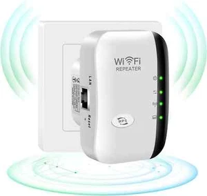 WiFi Range Extender Internet Booster Wireless Signal Repeater Wireless Amplifier - Picture 1 of 10