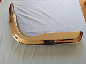 Mercedes W111 Coupé Cabrio bumper corner upper part right side new chrom plated - Picture 1 of 16