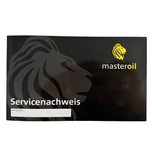 Servicenachweis Scheckheft Serviceheft Masteroil Inspektionsheft Wartungsheft - Bild 1 von 4