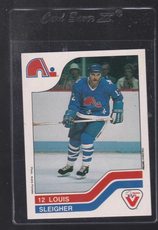 1983-84 VACHON CAKES LOUIS SLEIGHER #74 SET BREAK SEE SCAN SHORT PRINT - Image 1 of 1