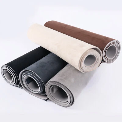 Tapicería de tela de techo de gamuza 1/8" con respaldo de espuma 60" W reemplazo para camiones automáticos Foto 1 de 4