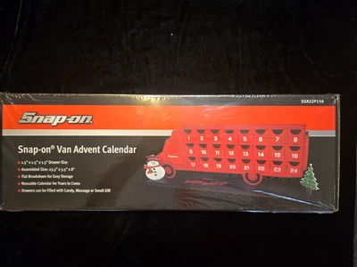 Snap On Tools Truck Van Advent Calendar - New Sealed - Image 1 of 3