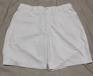 Nike Golf Tour Performance Herren Gr. 40 beige weiß Stretch Shorts - Bild 1 von 4