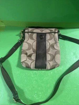 Coach Brown Crossbody Purse Lovingly Pre-Owned - Great For Traveling - Image 1 of 4