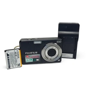 Cámara digital Fujifilm FinePix J25 10,0 MP (negra) + cargador - lente antipolvo - Imagen 1 de 10