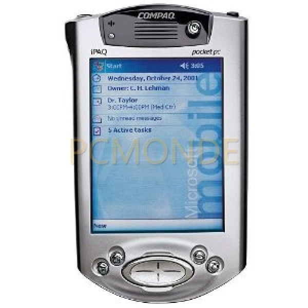 Compaq iPAQ Pocket PC H3850 206 MHZ Win Mobile 2002 (252508-001) - Image 1 of 1