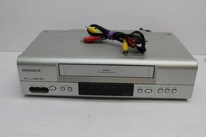Magnavox MVR650MG/17 4 Kopf HiFi Videorecorder MVR650 ohne Fernbedienung getestet funktioniert, mit Kabeln - Bild 1 von 6