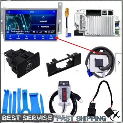 Fit for Ford F150 2013-2014 w/Carplay Navi OEM Sync1 to Sync3 Upgrade Kit 4"to8" - Image 1 of 2