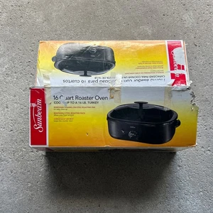 Sunbeam 16 Quart Bräter Ofen 16# Truthahn #CKBTS40 NEU IM KARTON SCHNELLER VERSAND LESEN - Bild 1 von 5