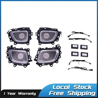 Fits Mercedes Benz 2022 C-Class W206 Ambient Light 64 Colors Door Speaker Cover - Image 1 of 4