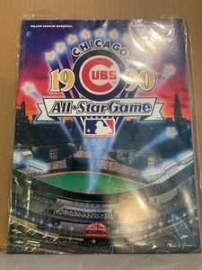 1990 MLB All-Star Game Program Béisbol Wrigley Field Chicago Cubs Sandberg - Imagen 1 de 1
