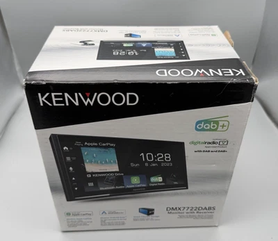 Kenwood DMX7722DABS Doppel-DIN MP3-Autoradio Bluetooth DAB USB Carplay - Bild 1 von 4