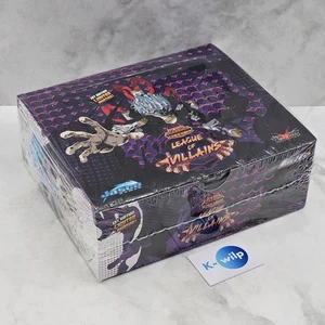 Caja de refuerzo My Hero Academia CCG Serie 4 League of Villains (24 paquetes) sellada - Imagen 1 de 24